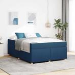 vidaXL Bedframe met matras met matras Blauw 160 x 200 cm, Verzenden, Nieuw