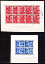 Nederland 1942/1967 - Legioenbokken en Amphilex velletjes, Gestempeld