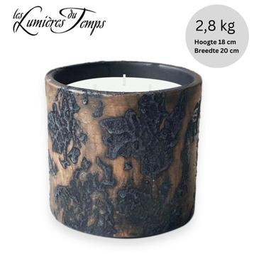 Geurkaars Lisboa Ambre Noire - 2,8 kg - Les Lumières du, Ophalen of Verzenden