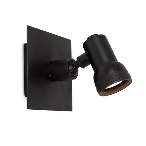 Spots opbouw Messing Wandspot Indigo Mini Swirl Antiek Zwart, Huis en Inrichting, Lampen | Overige, Nieuw, Verzenden