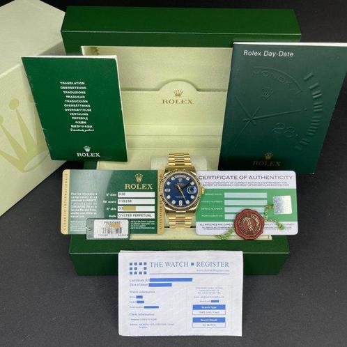 Rolex - Day-Date - 118238 - Unisexe - 2010, Handtassen en Accessoires, Horloges | Heren