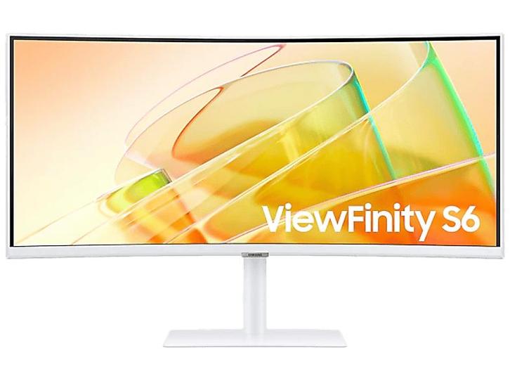 Samsung -  Monitor  34 Wqhd 100 Hz 5ms Curved  - Wit, Computers en Software, Monitoren, VA, Overige resoluties, Nieuw, Verzenden