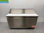 Polar Saladette Comptoir réfrigéré 2 portes 180 cm 230V, Articles professionnels, Verzenden