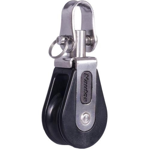Nautos 28mm Blok met Wartel, Watersport en Boten, Accessoires en Onderhoud, Nieuw, Ophalen of Verzenden