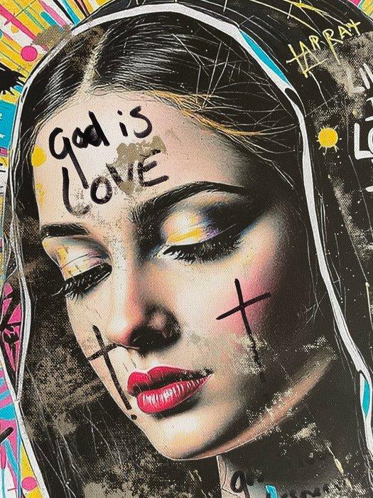 Nina Nox - 1 John 4:8, Antiek en Kunst, Kunst | Schilderijen | Modern