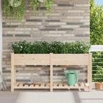 vidaXL Tuin Plantpot Beige 161 x 43 x 76,5 cm Massief, Tuin en Terras, Verzenden, Nieuw