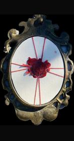 Reliekhouder - Brons, Glas, Textiel - 20e eeuw - Kerststal