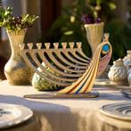 Chandelier - Bronze doré - Hanukkah Tamar 1969