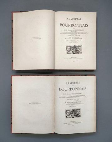 Comte de Soultrait - Armorial du Bourbonnais - 1890