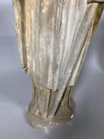 sculptuur, Sculpture en pierre calcaire XVeme siecle dun