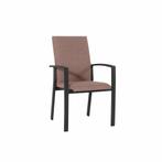 Flow. Cozy Dining chair taupe chiné |   Sunbrella | SALE