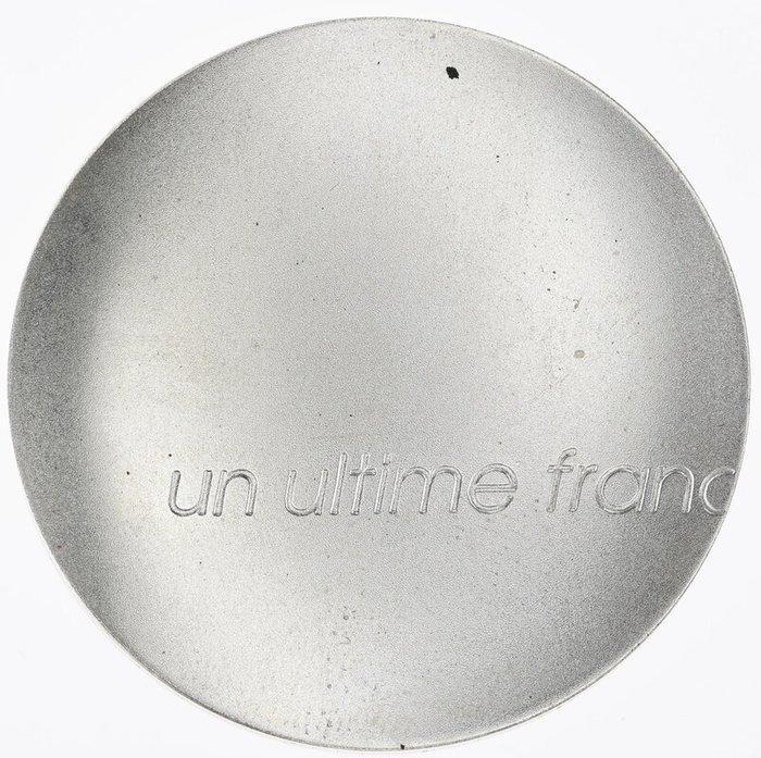 Frankrijk. 1 Franc 2001 Ultime Franc par Philippe Starck, Postzegels en Munten, Munten | Europa | Euromunten