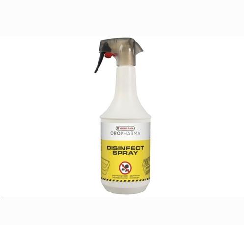 Disinfect Spray 1L - Oropharma, Animaux & Accessoires, Oiseaux | Cages & Volières
