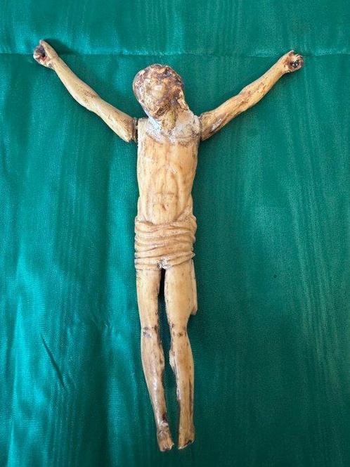 Crucifix - Been - 1750-1800 - Kruisbeeld in been, Antiek en Kunst, Kunst | Niet-Westerse kunst