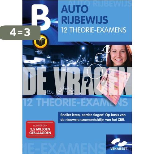 Auto Rijbewijs 12 theorie-examens 9789067992381, Boeken, Schoolboeken, Gelezen, Verzenden
