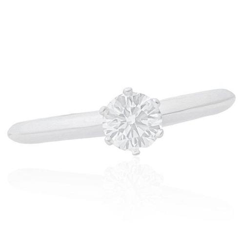 Tiffany & Co. - Bague Platine -  0.37ct. tw. Diamant, Handtassen en Accessoires, Ringen