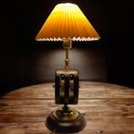 Lampe - Bois, Laiton - Élégance vintage, Antiek en Kunst