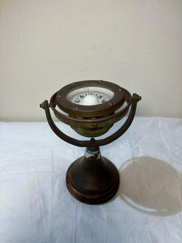 Boussole - Cuivre - Boussole maritime vintage