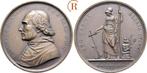 Brons medaille 1824 Vatikan: Leo Xii 1823-1829: Brons, Postzegels en Munten, Penningen en Medailles, Verzenden