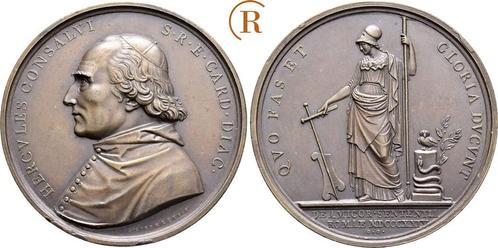 Brons medaille 1824 Vatikan: Leo Xii 1823-1829: Brons, Timbres & Monnaies, Pièces & Médailles, Envoi