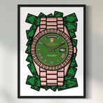 Louis Michel Krüger (1997) - ROLEX DAY-DATE (3D-Artwork), Antiek en Kunst, Kunst | Schilderijen | Modern