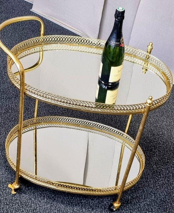 Serveerwagen - Metaal - Eleganter Wagen, Antiek en Kunst, Curiosa en Brocante