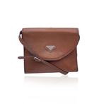 Yves Saint Laurent - Vintage Brown Leather Flap -, Nieuw