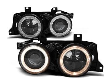 Angel Eyes Black edition koplamp units geschikt voor BMW