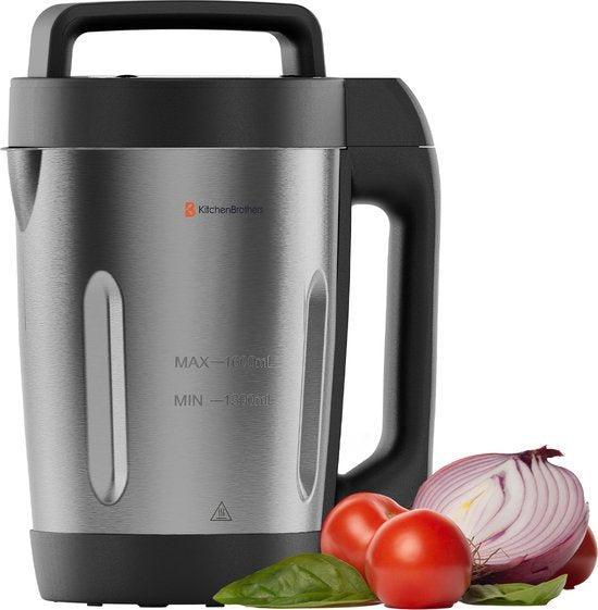 2dekans | KitchenBrothers Soepmaker - 1.6L - 5 Programmas -, Huis en Inrichting, Woonaccessoires | Klokken, Ophalen of Verzenden