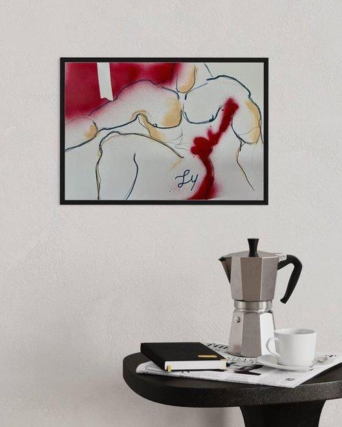 Leonard Mars - Eros.5 - NO RESERVE, Antiek en Kunst, Kunst | Schilderijen | Modern