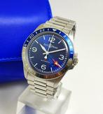 Bell & Ross - BR V2-93 GMT Blue - BRV293-BLU-ST/SST - Heren, Handtassen en Accessoires, Nieuw