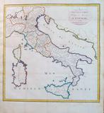 Europa, Kaart - Italië / Toscane / Lazio / Lombardije /, Livres, Atlas & Cartes géographiques