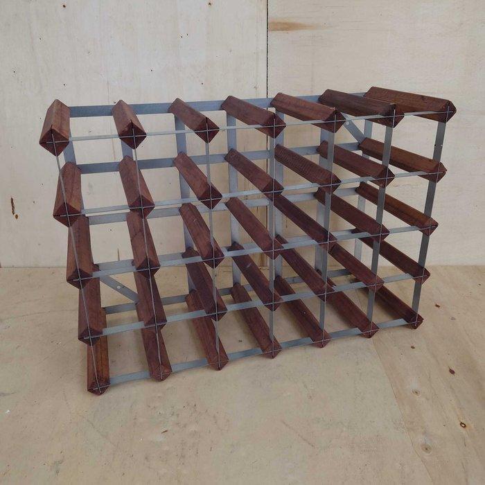 Wijnrek - Hout, Metaal, Antiek en Kunst, Curiosa en Brocante