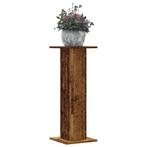 vidaXL Plantenstandaards 2 st 30x30x80 cm bewerkt hout oud, Tuin en Terras, Verzenden, Nieuw