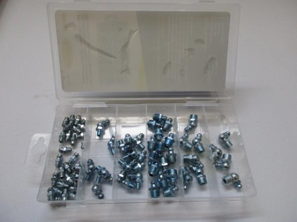 Veiling - Smeernippel set 70-delig, Bricolage & Construction, Quincaillerie & Fixations