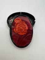 Reliekhouder - Brons, Gouden cartouche - 20e eeuw - Santa