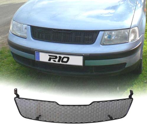 Calandre Pour Volkswagen Vw Passat 96-00 Métallique Noir, Auto-onderdelen, Carrosserie, Verzenden