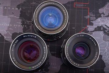 Mamiya RB67 Professional S + 50mm + 90mm + 180mm + acc. /