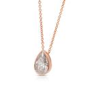 Zonder Minimumprijs - Ketting met hanger - 18 karaat