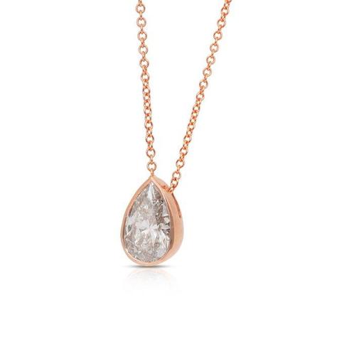Zonder Minimumprijs - Ketting met hanger - 18 karaat, Handtassen en Accessoires, Antieke sieraden