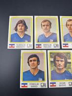1974 Panini #188/192, 196/197 World Cup Munchen 74 -