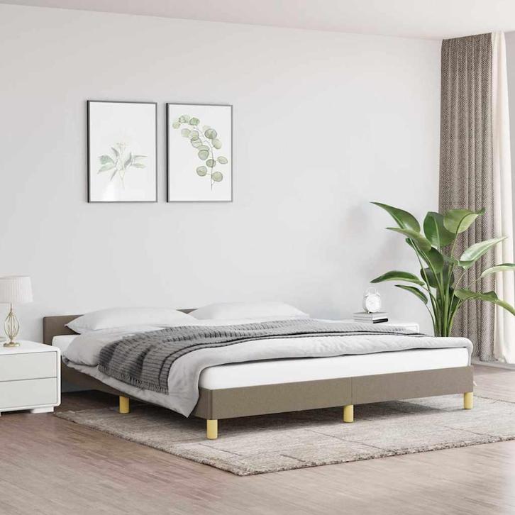 Bedframe Taupe | Retour Deal OP = OP!, Maison & Meubles, Chambre à coucher | Lits, Envoi