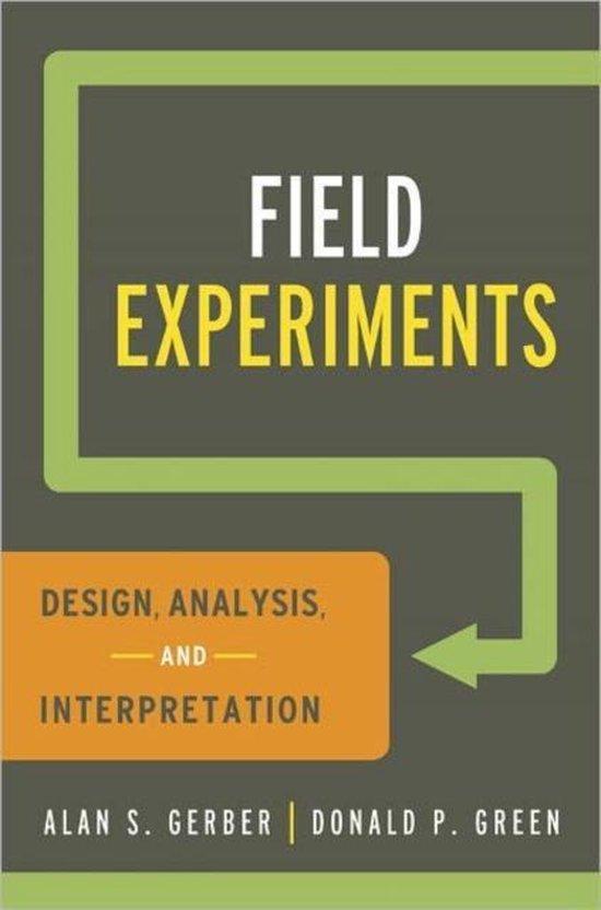 Field Experiments 9780393979954 Alan S Gerber, Boeken, Taal | Engels, Zo goed als nieuw, Verzenden