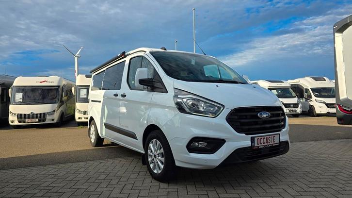 Camperéve Cap Land slechts 9955 km en pop-up dak 32052, Caravans en Kamperen, Mobilhomes, Cassettetoilet, Automaat, Treinzit, Diesel