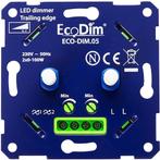 EcoDim LED DUO Dimmer 2x0–100W – inbouw & opbouw, Doe-het-zelf en Bouw, Elektriciteit en Kabels, Verzenden, Nieuw