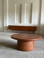 de Sede, zugeschrieben - Salontafel - Hout, Leder, Antiek en Kunst