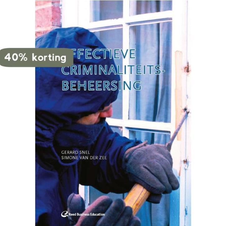 Effectieve criminaliteitsbeheersing / Studiereeks recherche, Boeken, Overige Boeken, Gelezen, Verzenden