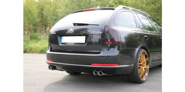 FOX Skoda Octavia Type 1Z RS incl. facelift einddemper recht, Auto-onderdelen, Uitlaatsystemen, Nieuw, Verzenden