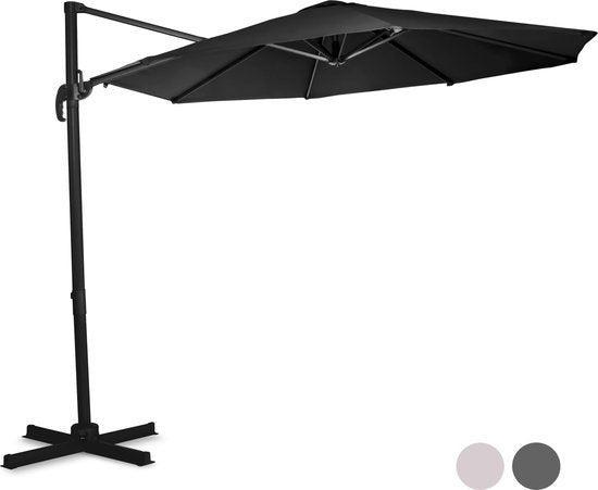 2dekans | VONROC Premium Zweefparasol Bardolino Ø300cm –, Bricolage & Construction, Outillage | Autres Machines, Enlèvement ou Envoi