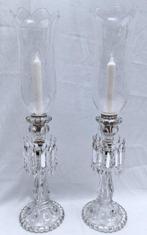 Baccarat - Chandelier (2) - Cristal, Verre - Photophores, Antiek en Kunst, Antiek | Glaswerk en Kristal